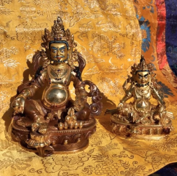 Dzambhala: Deity of Wealth and Prosperity Statue