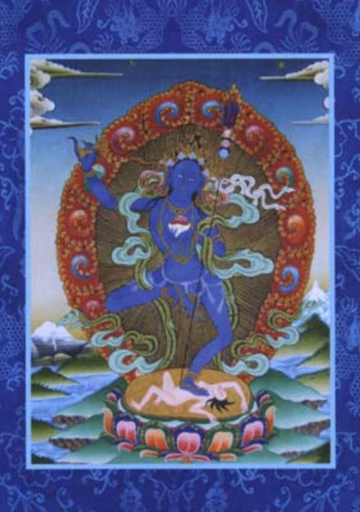 Khandro (Goddess) of the Dream Yoga Practice: Gyuma Chenmo Card