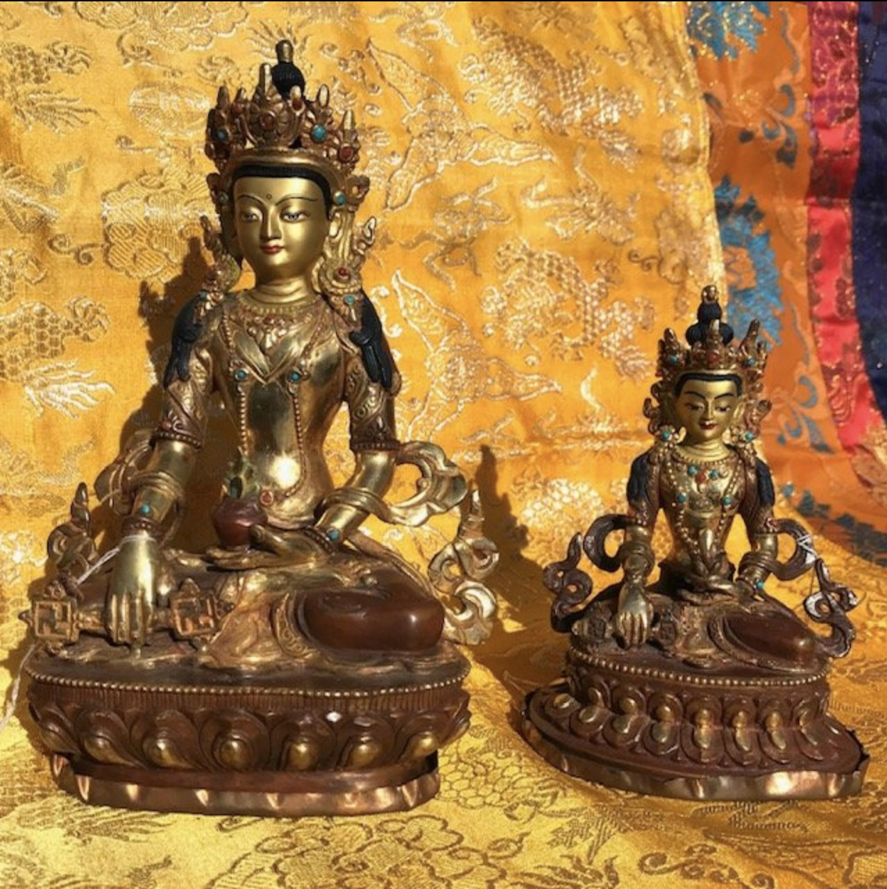Sangye Menlha: Bön Medicine Buddha Statue
