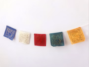 Windhorse – Mini Prayer Flags set of 5