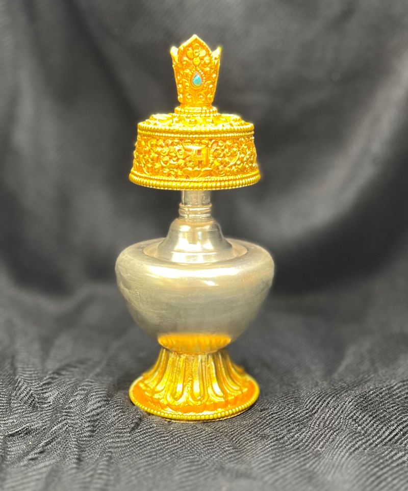 Spoutless Bhumpa; Gold & Silver