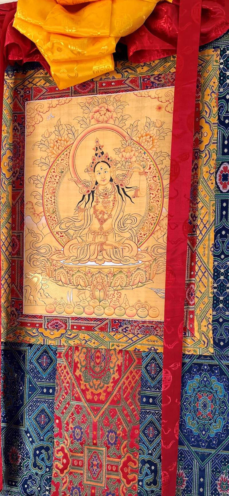 Sherab Chamma Gold Thangka - Image 2