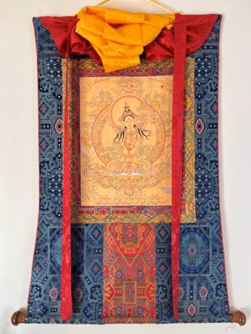 Sherab Chamma Gold Thangka