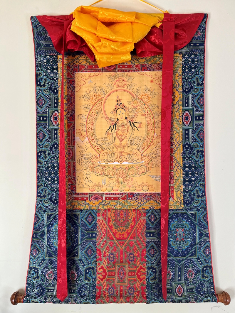 Sherab Chamma Gold Thangka